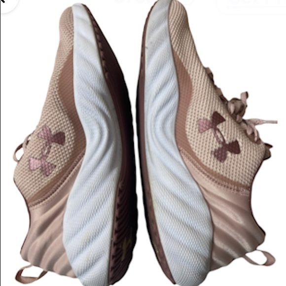 UNDER ARMOUR Women’s Pink UA W Charged Will NM Low Top Running Sneakers: Sz:9.5 - Picture 12 of 14